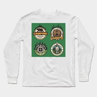 Camping in the wild Long Sleeve T-Shirt